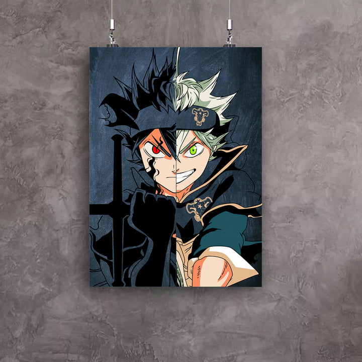 Double Anime Boy - Canvas Wall Art Painting | Bowlift