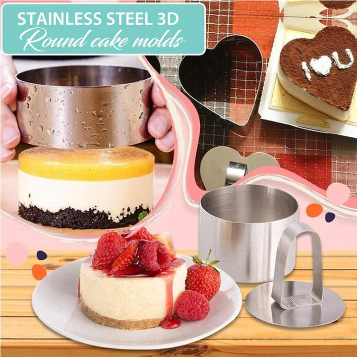 BowLift | Stainless Steel Mini Cake Molds