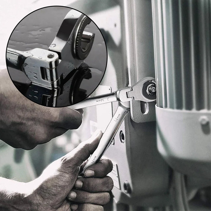Ratcheting wrench | Bowlift