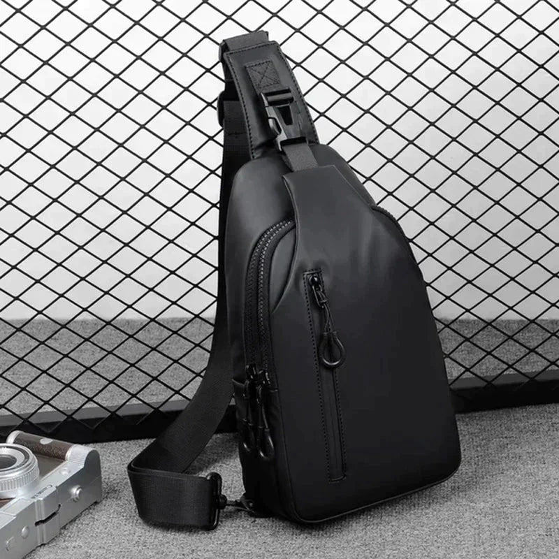 UrbanShield Waterproof Shoulder Bag with Anti-Theft Design | Bowlift