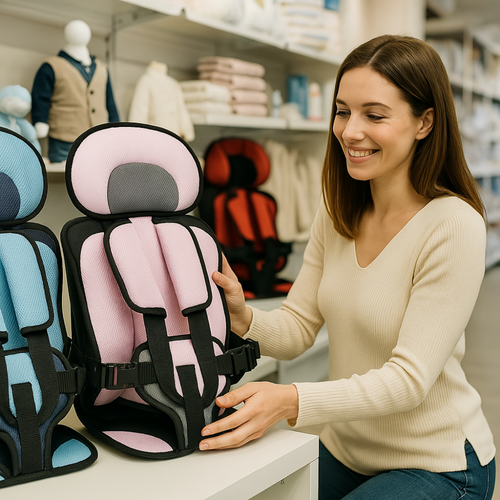 BowLift | Ergonomic Car Seat for Toddlers with 5-point Straps
