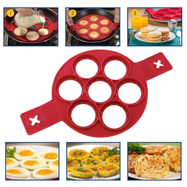 BowLift | Non-stick silicone pancake mold ring