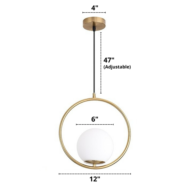 Modern Nordic Glass Pendant Lamps | Bowlift