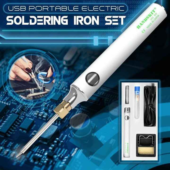 BowLift | USB portable electric soldering iron set
