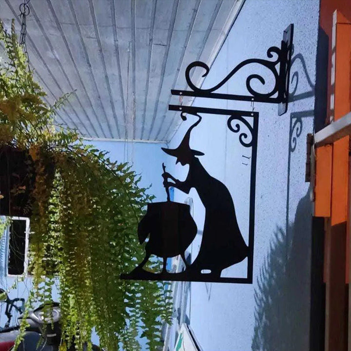 BowLift | Witch Cauldron Silhouette Wall Decor
