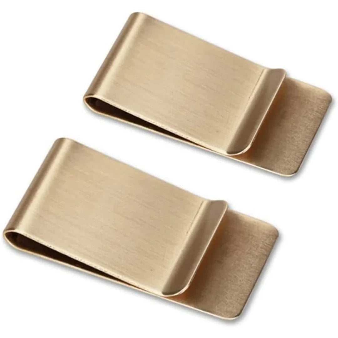 BowLift | Elegant Stainless Steel Card Holder & Money Clip - 2-Pack