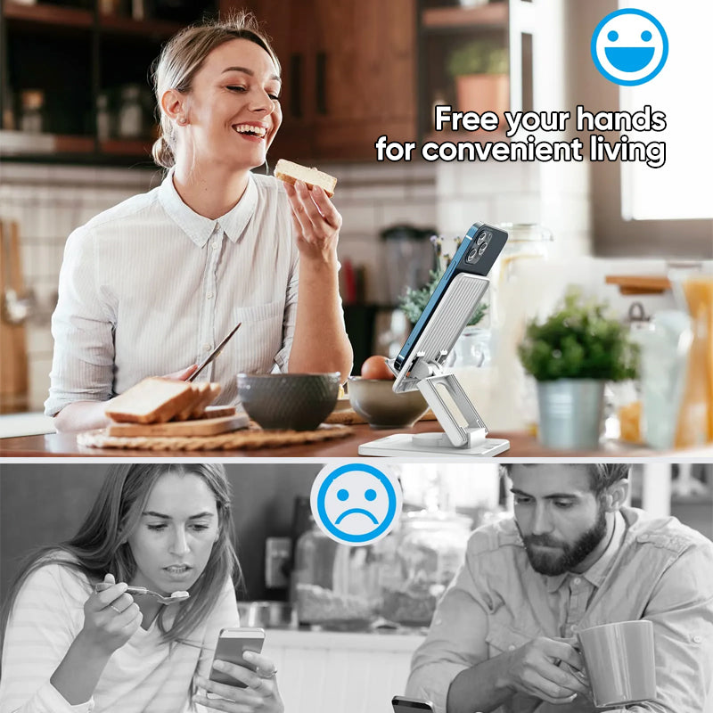 BowLift | Foldable 360° Rotatable Phone Holder