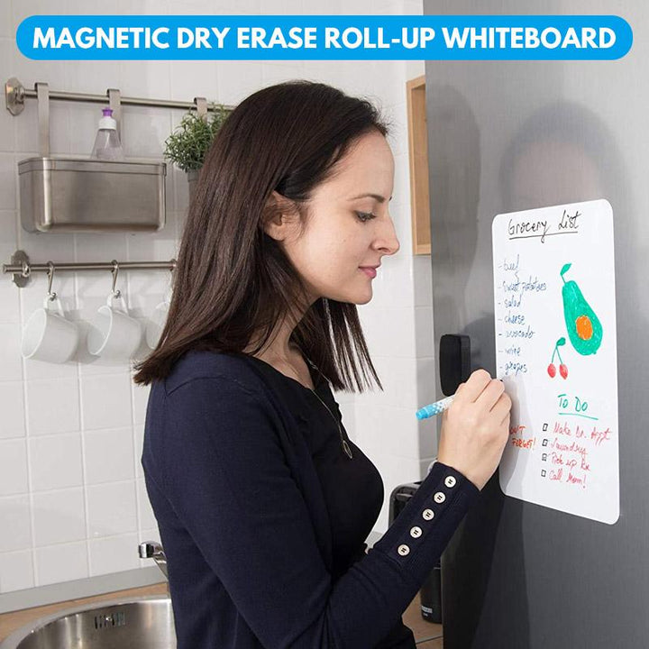 BowLift | Magnetic Dry Erase Roll-Up Whiteboard
