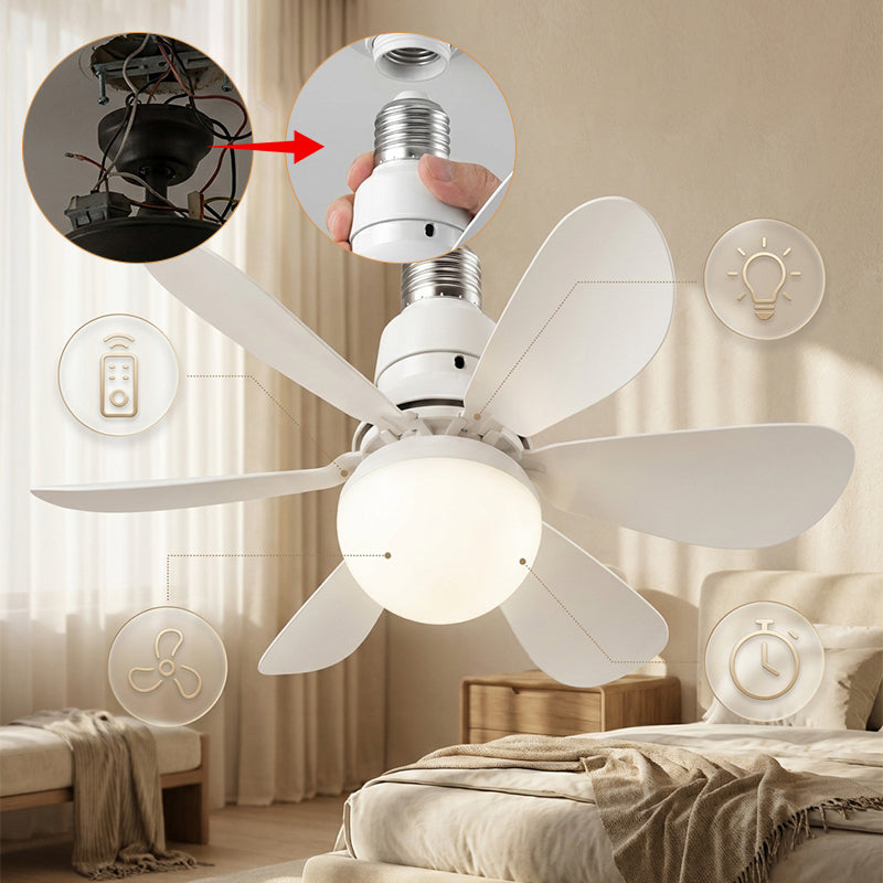 Modern Low Profile Ceiling Fan Light | Bowlift