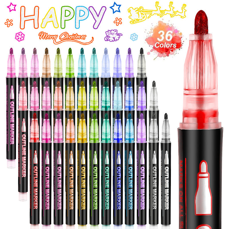 BowLift | Color Lightstick Graffiti Highlighter Pens
