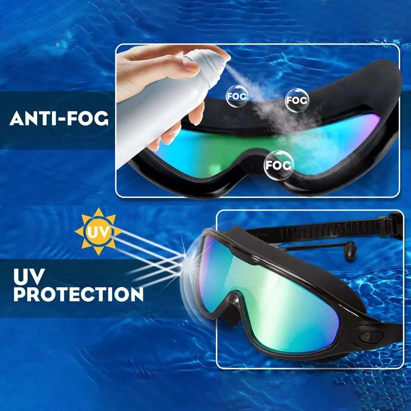 BowLift | Wide-Angle Swimming Goggles with Anti-Fog Effect