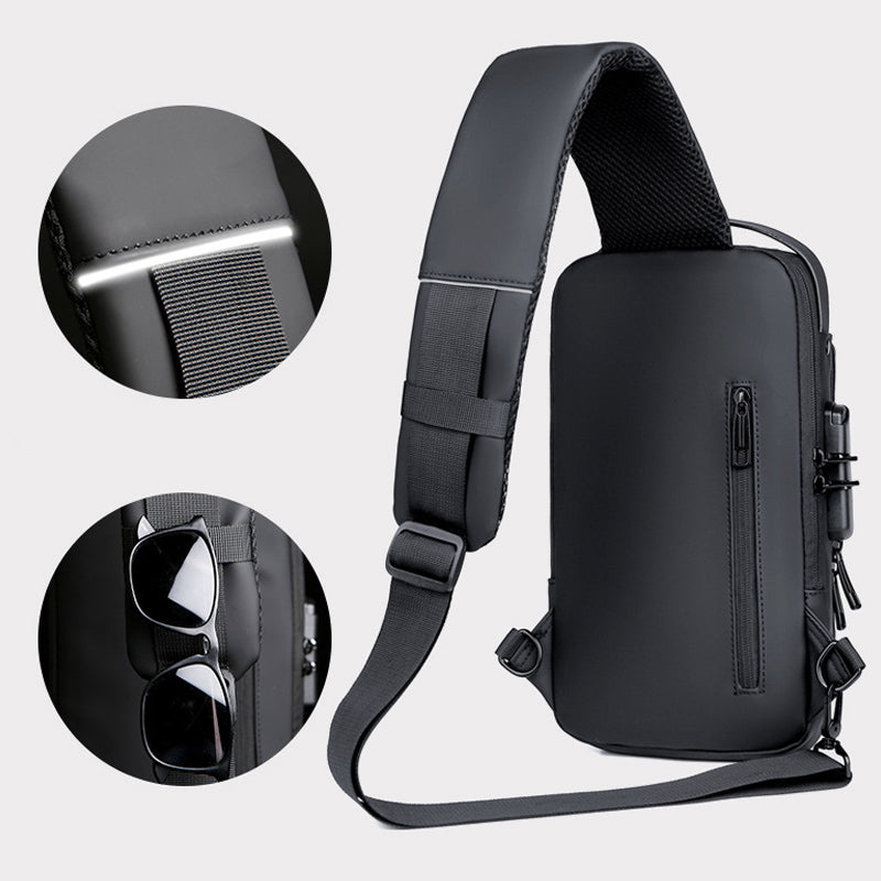 BowLift | Theft-proof shoulder bag with USB charging port