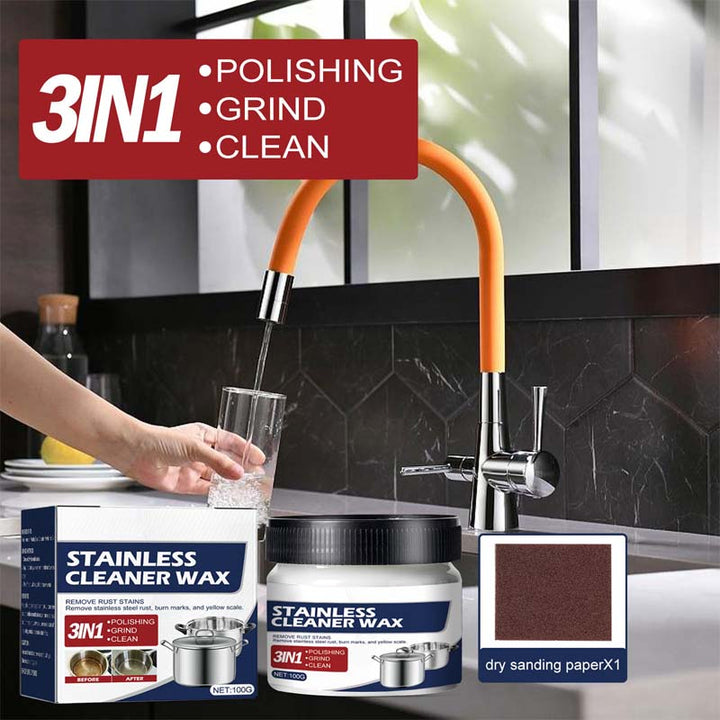 Magical stainless steel cleaning paste | Bowlift