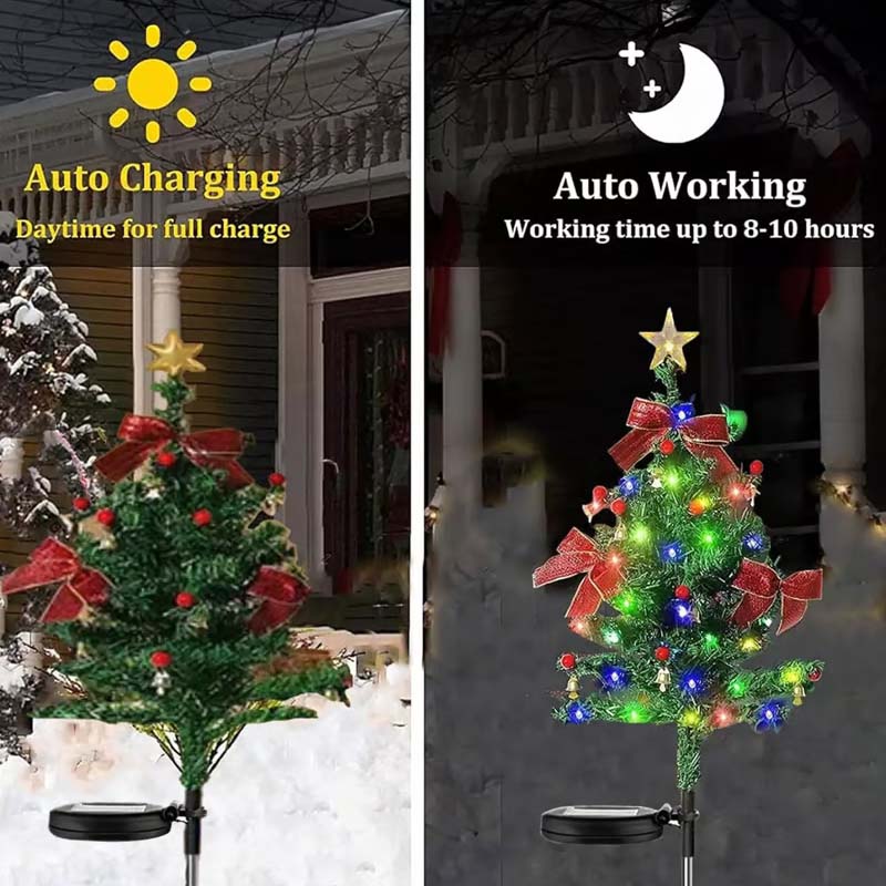 BowLift | Solar Christmas Trees Lights