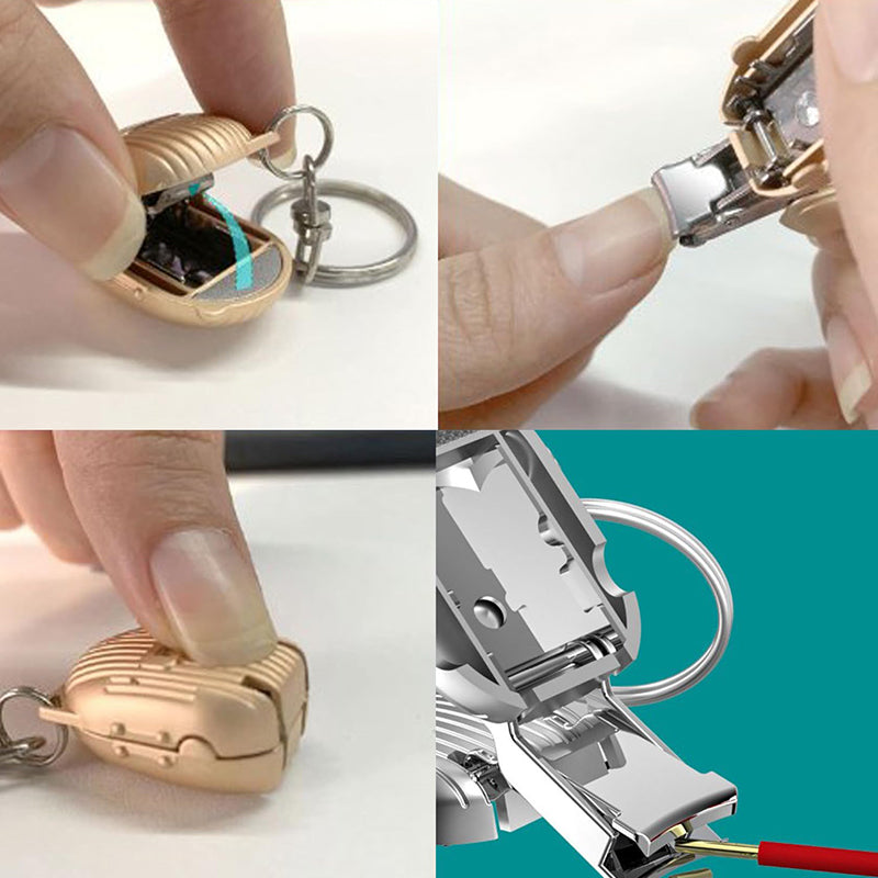 BowLift | Portable Mini Foldable Nail Clipper Keychain