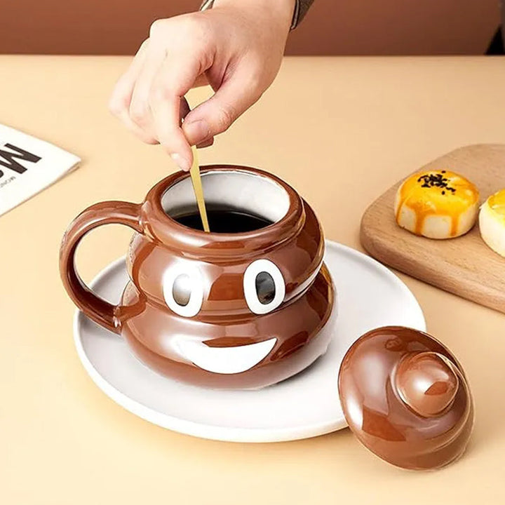 BowLift | Naughty Prank Poop Ceramics Mug