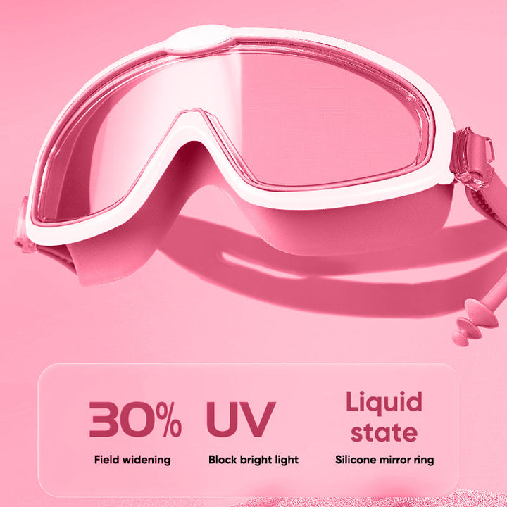 BowLift | HD large frame waterproof and anti-fog swim goggles