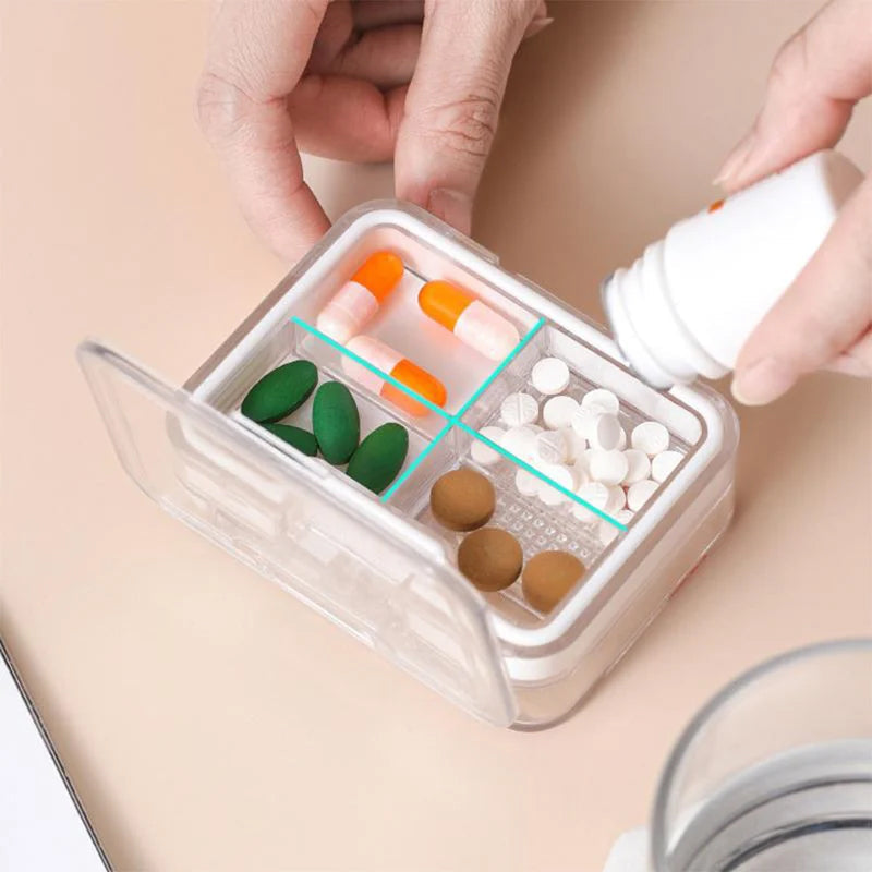 Portable multifunctional medicine box | Bowlift