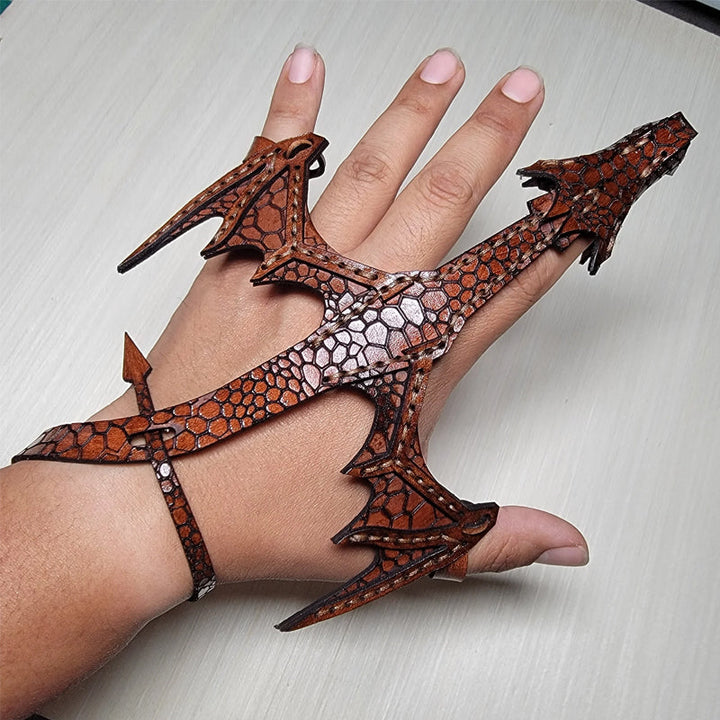 BowLift | Leather Hand Dragon Bracelet