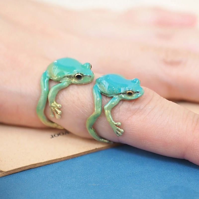 BowLift | Latest-tree Frog Ring Earrings