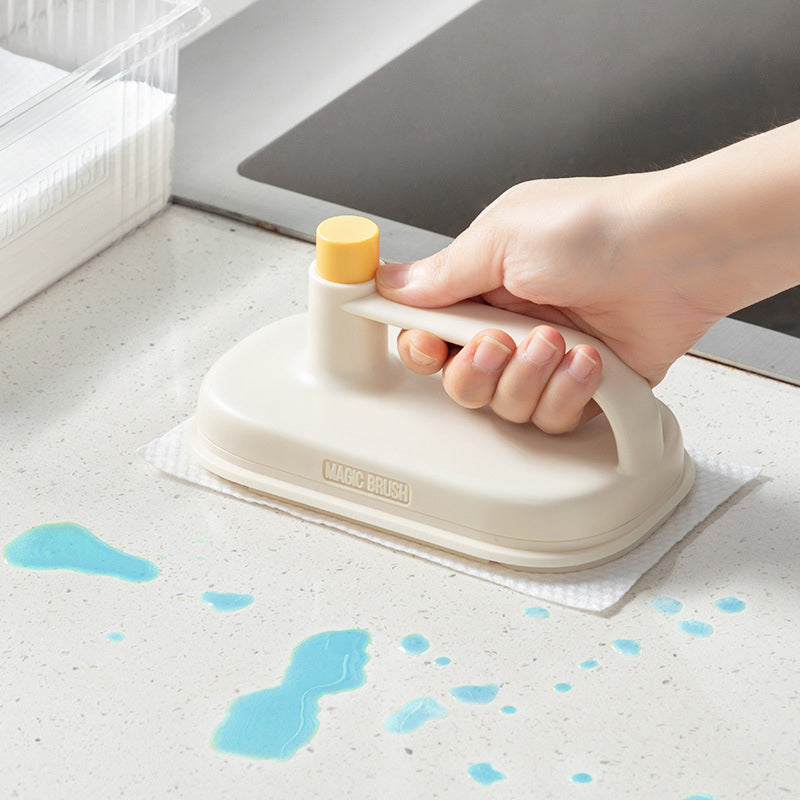 BowLift | Kitchen cleaning brush & interchangeable disposable magic cloth
