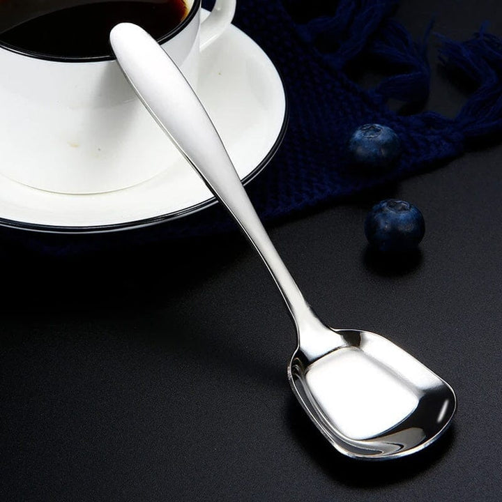 Square Head Stainless Steel Spoons | Bowlift
