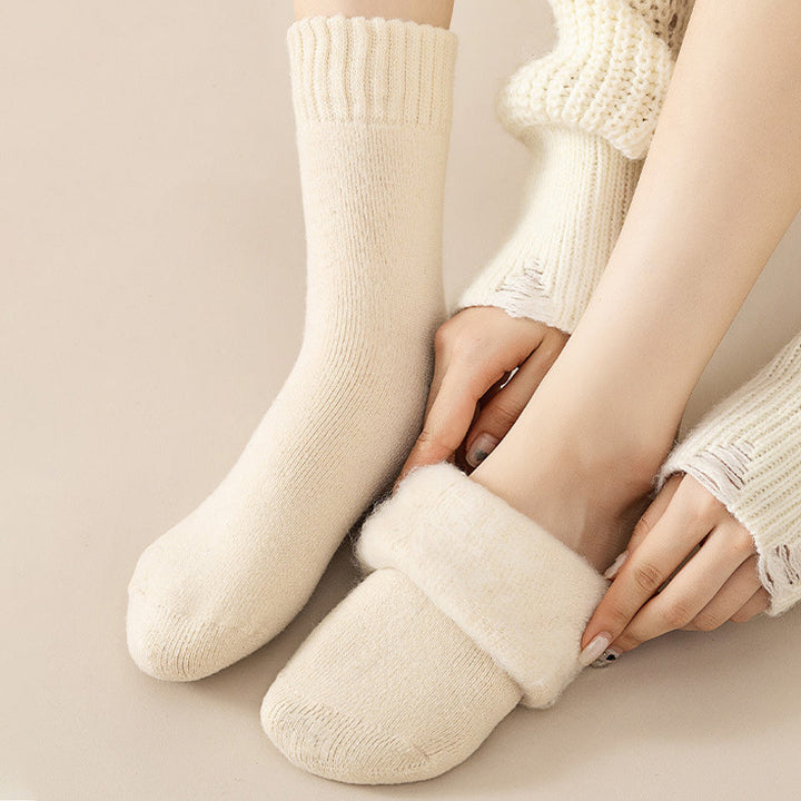 BowLift | Cozy Unisex Winter Thermal Socks made of Velvet
