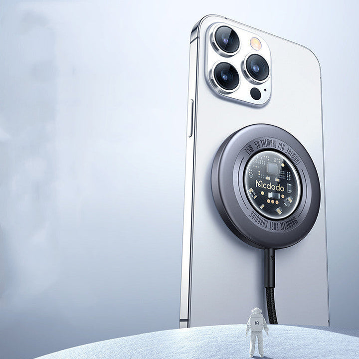 BowLift | Transparent 15W Magnetic Wireless Charging