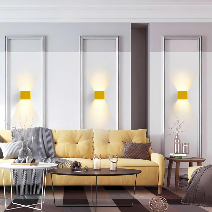 BowLift | Modern Square LED Wall Lamp