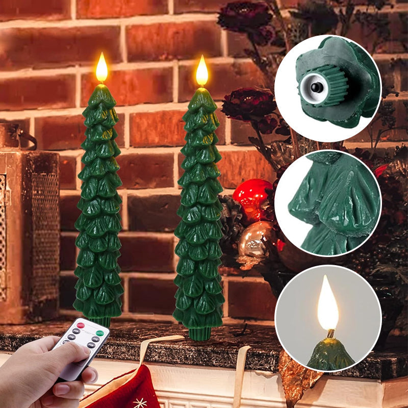 BowLift | LED Christmas Tree Candles with Remote
