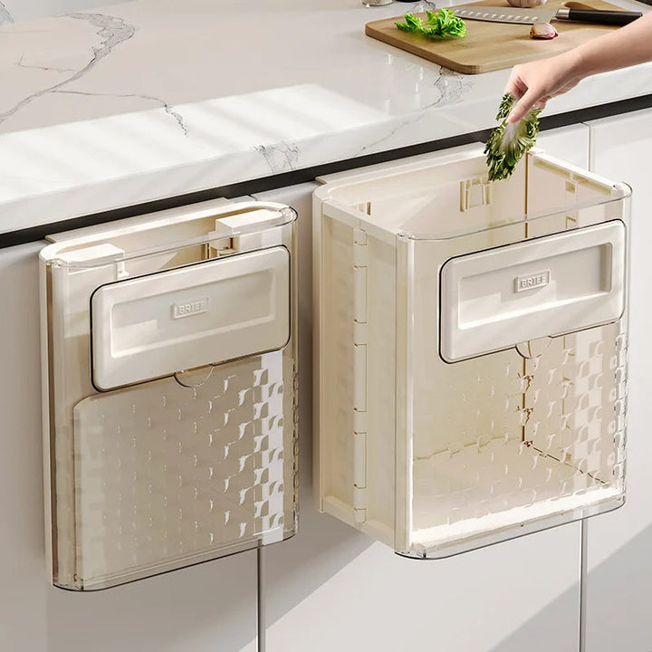 BowLift | Space Saver Door Hanging Foldable Garbage Can