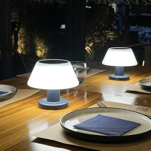 BowLift | Solar Table Lamp | Outdoor Waterproof LED Light | Portable Solar-Powered Lighting for Patios, Gardens & Camping