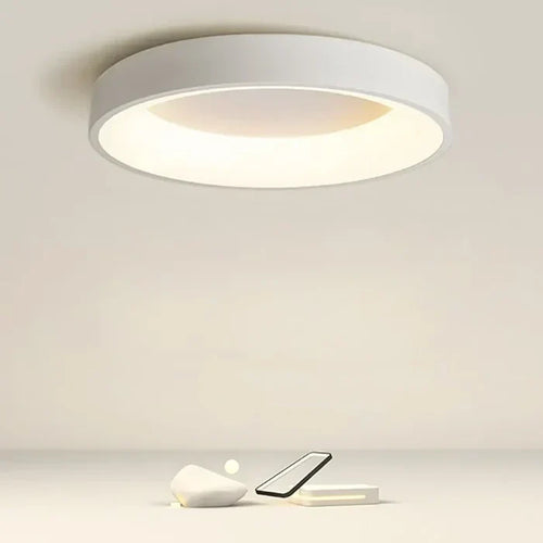 BowLift | Scandinavian Round LED Ceiling Lamps - NordicGlow