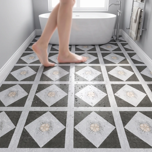 BowLift | Peel and Stick PVC Flooring Matt Vinyl Flooring with Stone Look