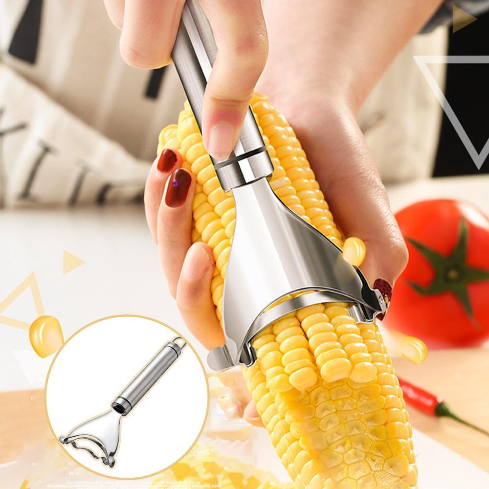 Corn cob peeler made of stainless steel | Bowlift