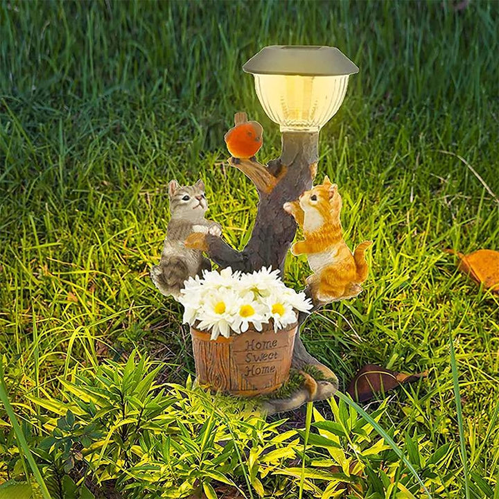BowLift | Cat and Dog LED Light Sculpture