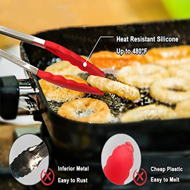 Silicone Grill Tongs | Bowlift