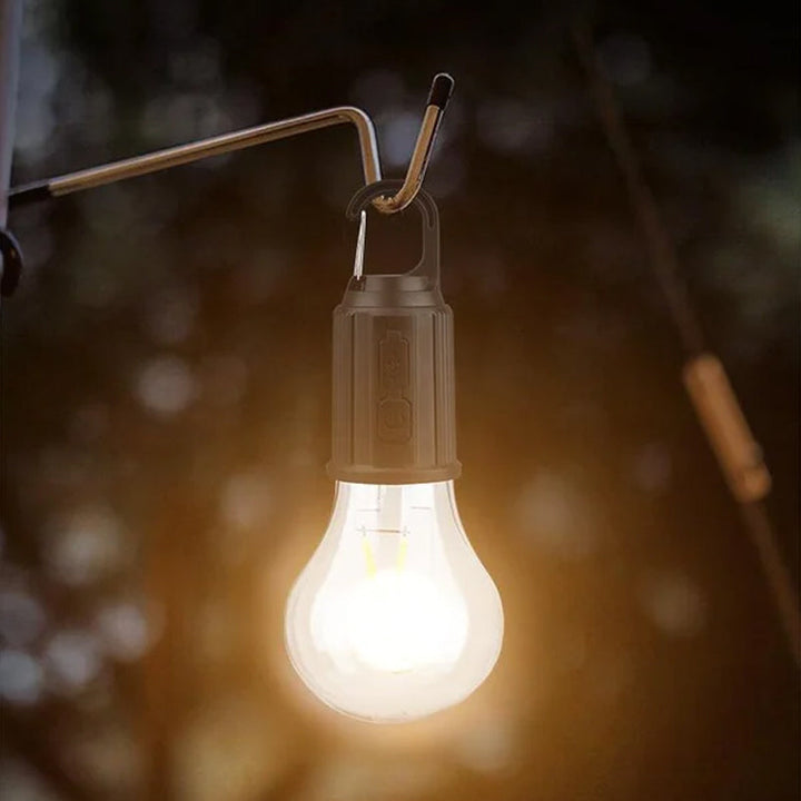 BowLift | New Outdoor Camping Hanging Type-C Charging Retro Light Bulb