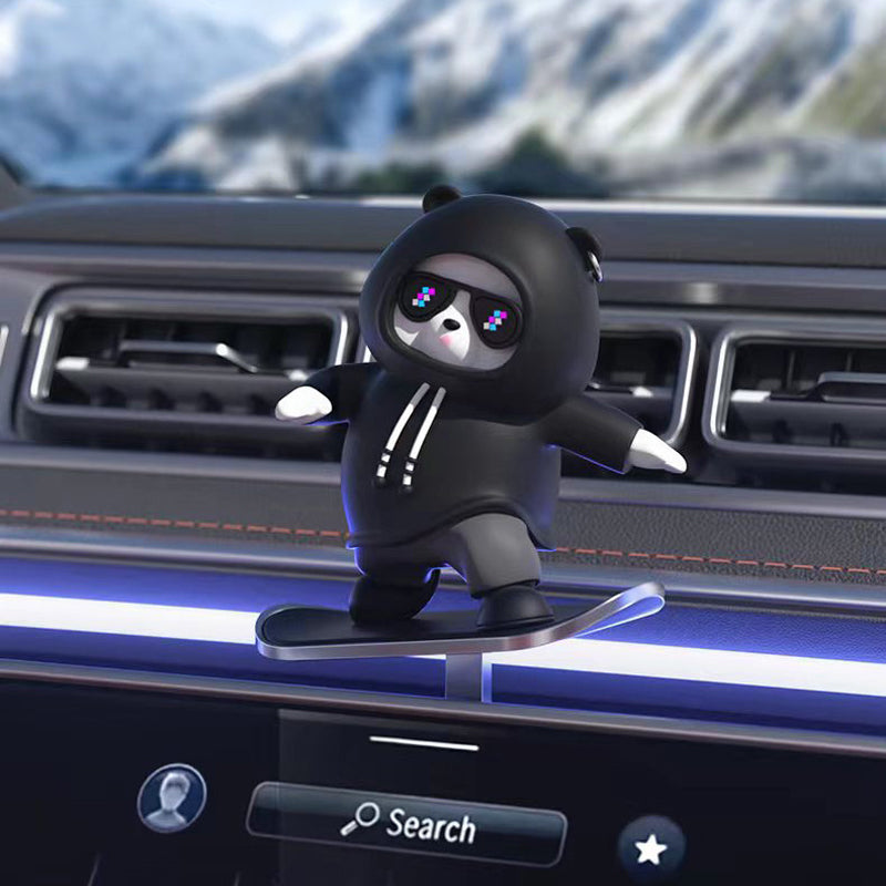 BowLift | Skateboarding Bears Car Decoration