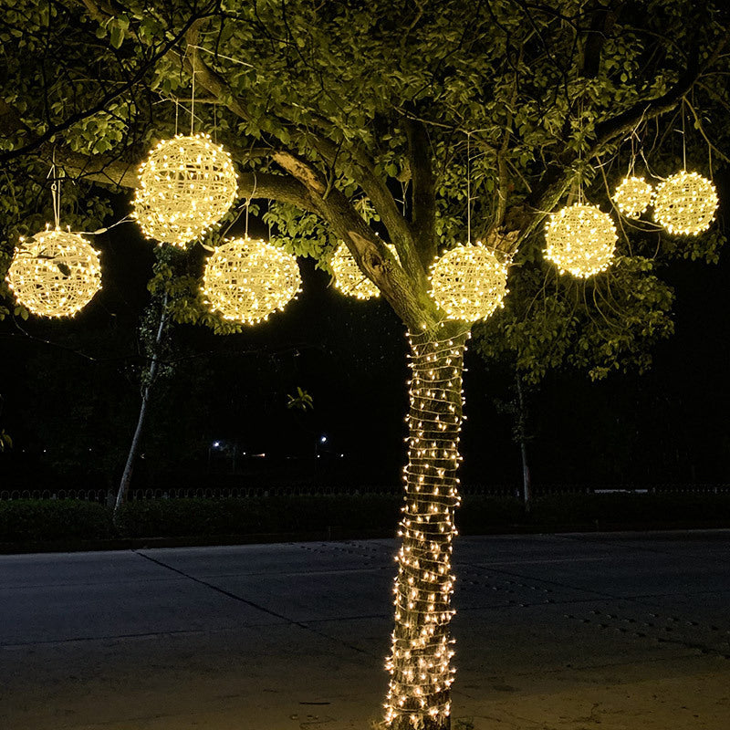 BowLift | Tangled Ball LED Outdoor Waterproof Decorative Garden Hanging Light