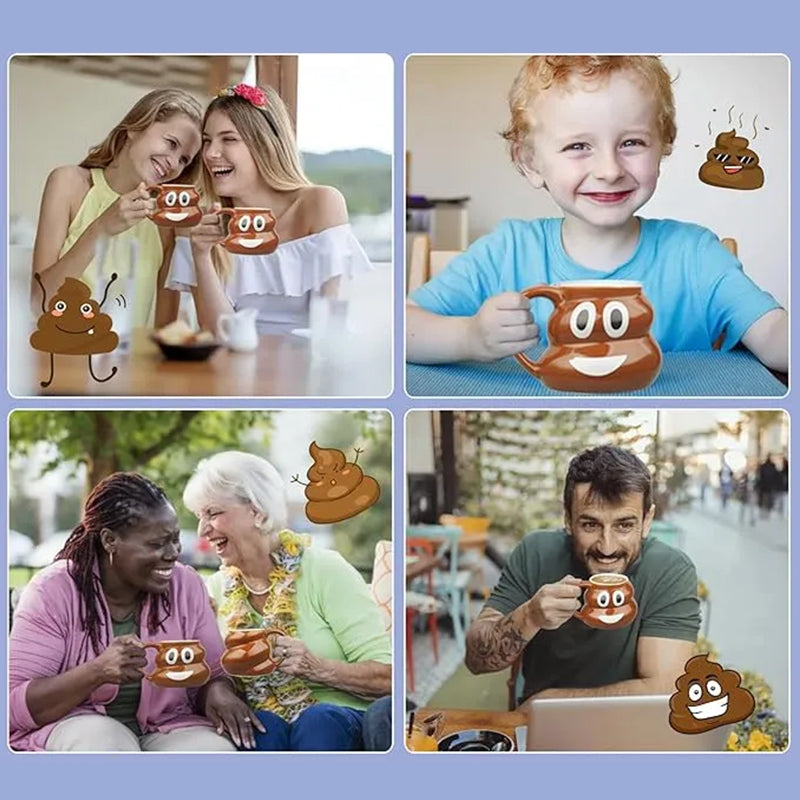 BowLift | Naughty Prank Poop Ceramics Mug