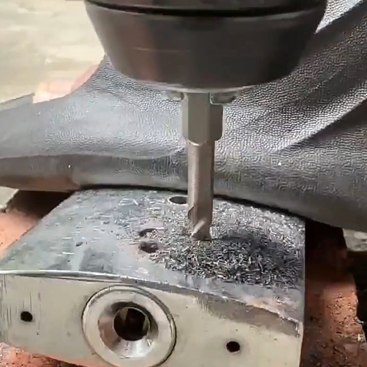 High-strength eccentric drill with angled head | Bowlift