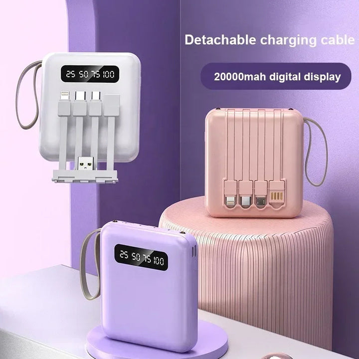 BowLift | 4-in-1 Power Bank Fast Charging