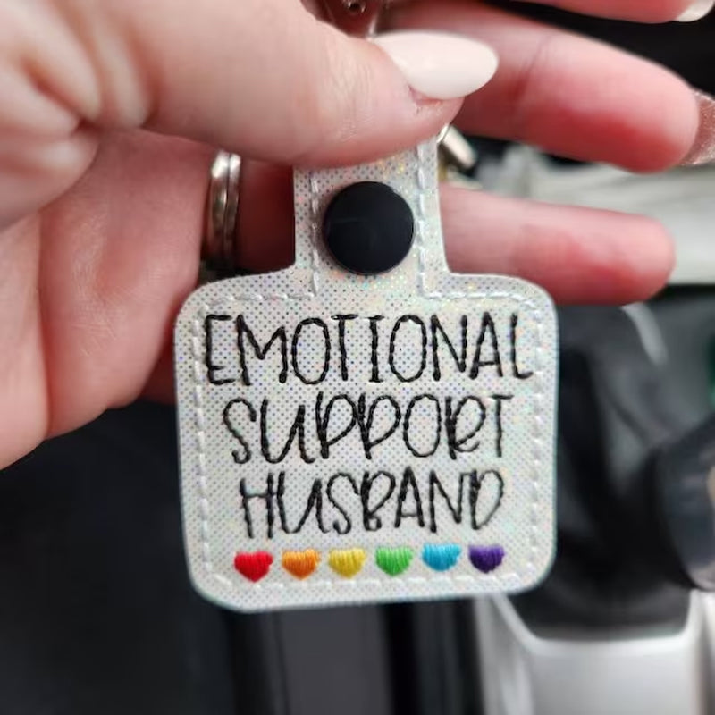 BowLift | Rainbow Hearts Keychain