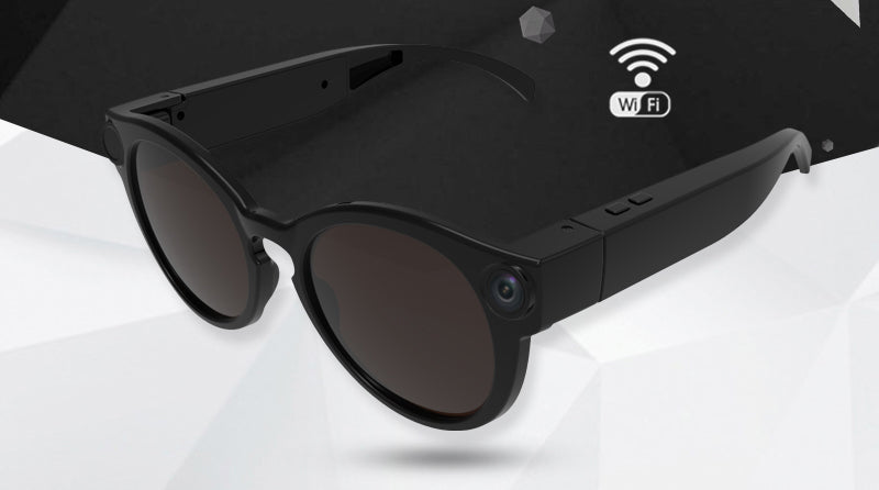 BowLift | HD 1080P Smart WiFi Sports Glasses With 155¬∞ Large Wide Angle Motion Camera, For Hiking, Party, Sports, Driving & More