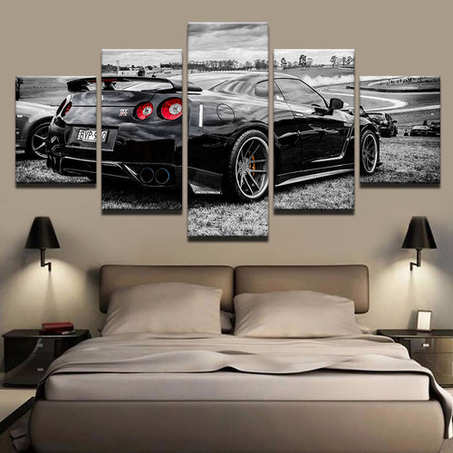 Luxury Car 5 Piece - Canvas Wall Art Painting | Bowlift