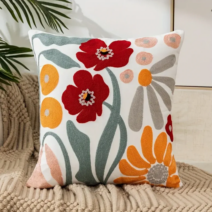 Decorative Cushion FloraSoft – Decorative Flower Cushion with Removable Cover | Bowlift