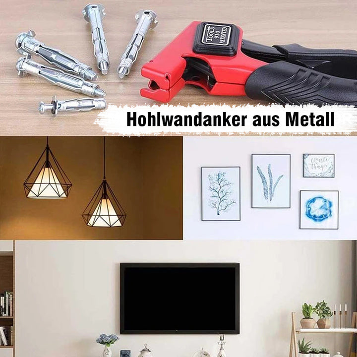 Hollow wall anchor made of metal | Bowlift