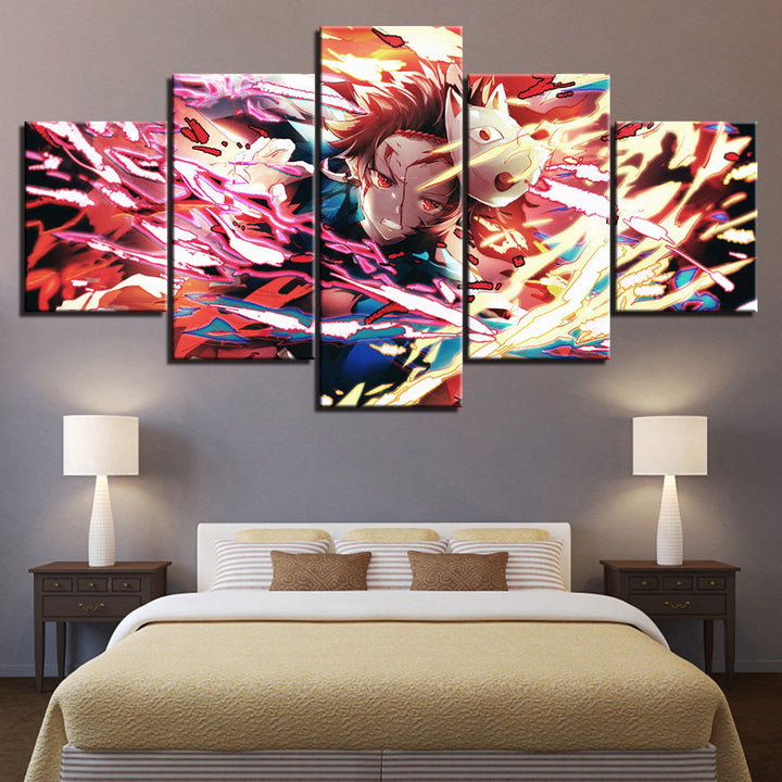 Demon Slayer Anime - Canvas Wall Art Painting | Bowlift
