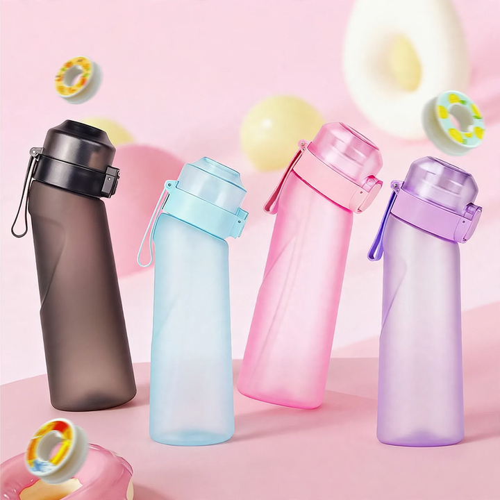 Tritan sports bottle with straw, 650 ml